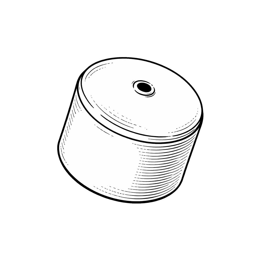 Support en Caoutchouc de Réservoir d'Essence